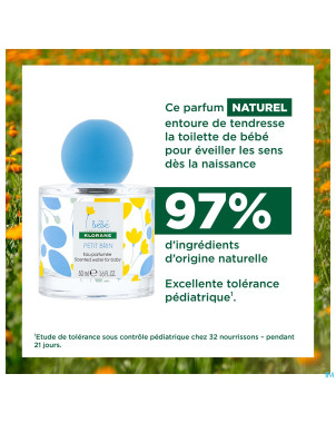 Klorane bb eau parfumee sans alcool 50ml