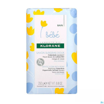 Klorane bb savon surgras doux 250g