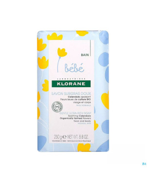 Klorane bb savon surgras doux 250g