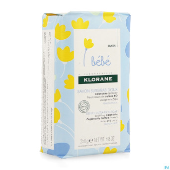 Klorane bb savon surgras doux 250g