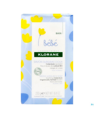 Klorane bb savon surgras doux 250g