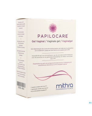 Papilocare gel vaginal ud    7x5ml