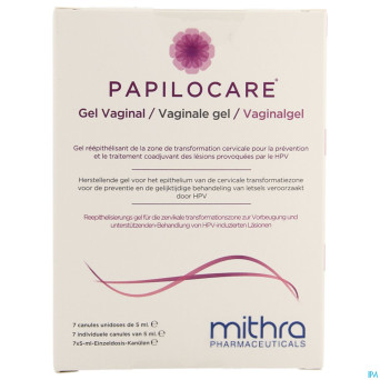 Papilocare gel vaginal ud    7x5ml