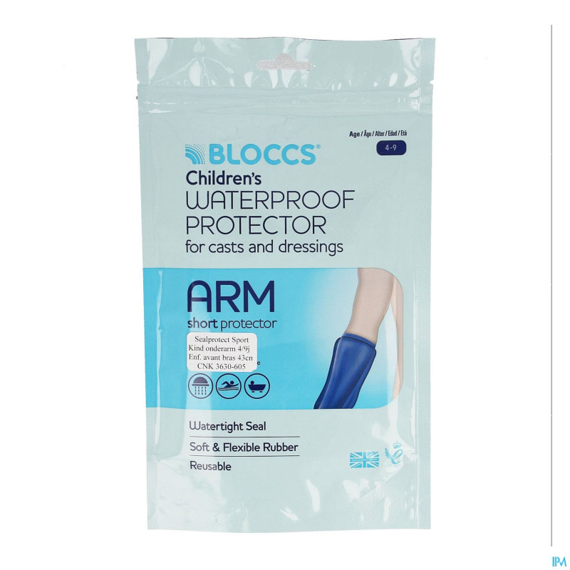 Sealprotect sport enfant avant bras  4- 9a 43cm