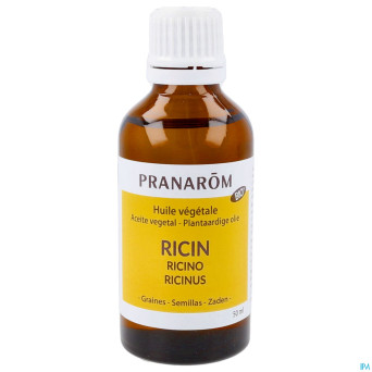 Pranarom hv ricin huile vegetale fl 50ml