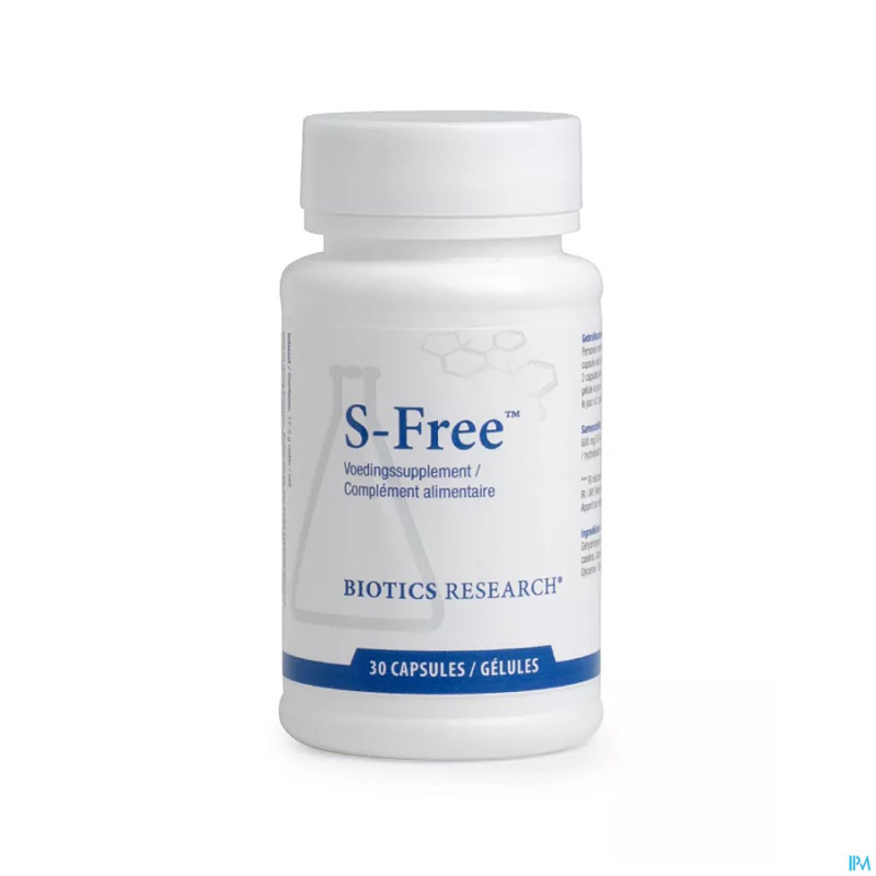 S-free biotics    caps  30 rempl.2113330