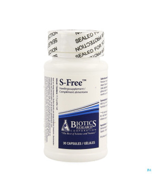 S-free biotics    caps  30 rempl.2113330