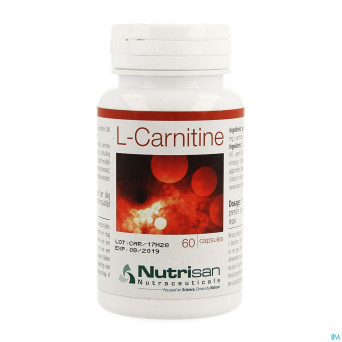L-carnitine    v-caps  60    nutrisan