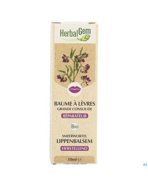 Herbalgem baume levre consoude bio    10ml