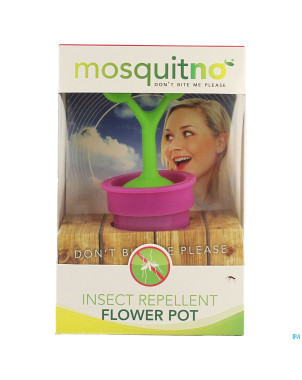 Mosquitno pot fleurs citriodiol