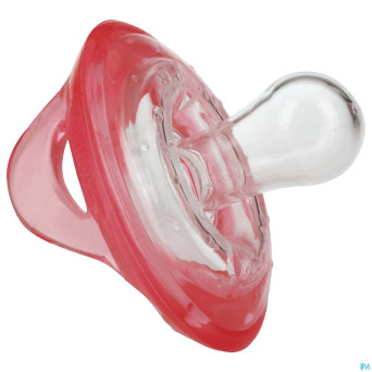 Nuby sucette natural flex cerise 0-6m