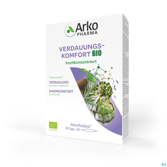Arkofluide confort digestif bio    amp  20