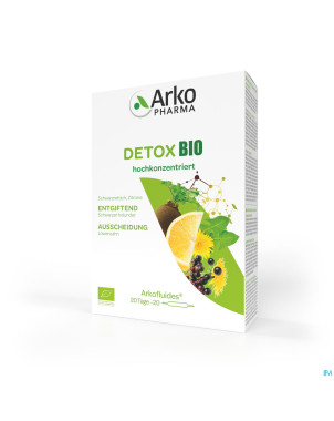 Arkofluide detox bio nf amp 20