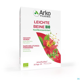 Arkofluide jambes legeres bio nf amp 20