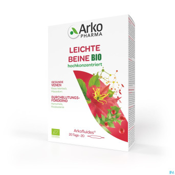 Arkofluide jambes legeres bio nf amp 20