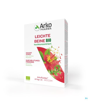 Arkofluide jambes legeres bio nf amp 20