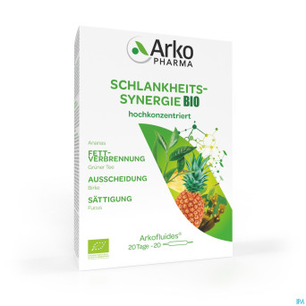 Arkofluide synergie minceur bio amp 20