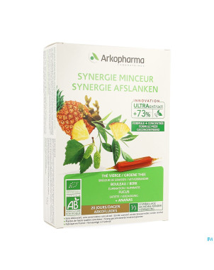 Arkofluide synergie minceur bio amp 20