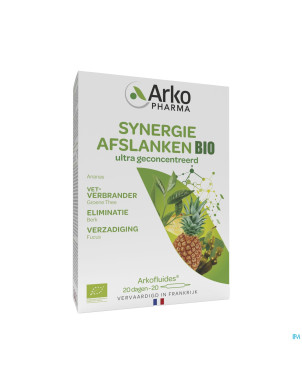 Arkofluide synergie minceur bio amp 20