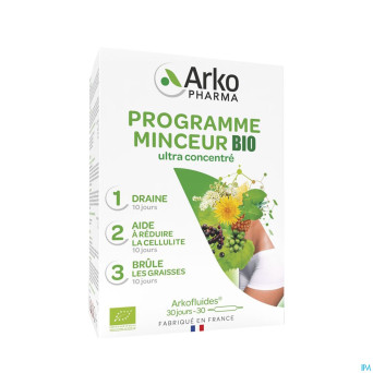 Arkofluide programme minceur nf amp 30