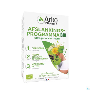 Arkofluide programme minceur nf amp 30