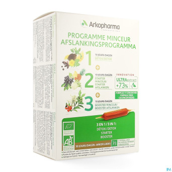 Arkofluide programme minceur nf amp 30