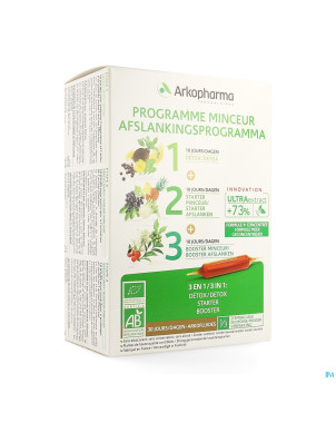 Arkofluide programme minceur nf amp 30