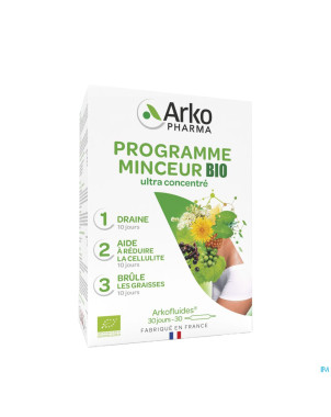Arkofluide programme minceur nf amp 30