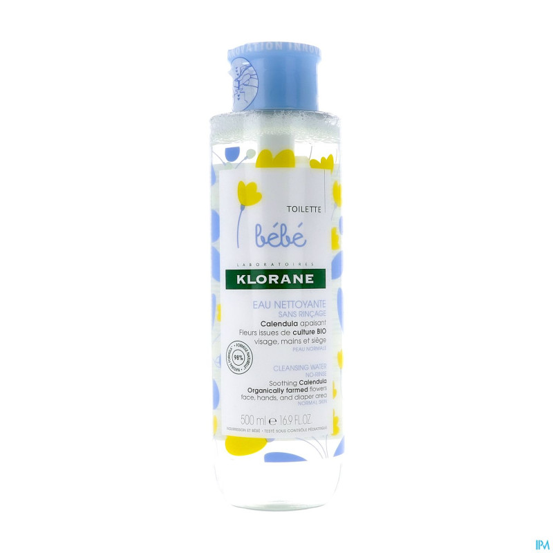 Klorane bb eau nettoyant 500ml