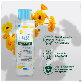 Klorane bb eau nettoyant 500ml