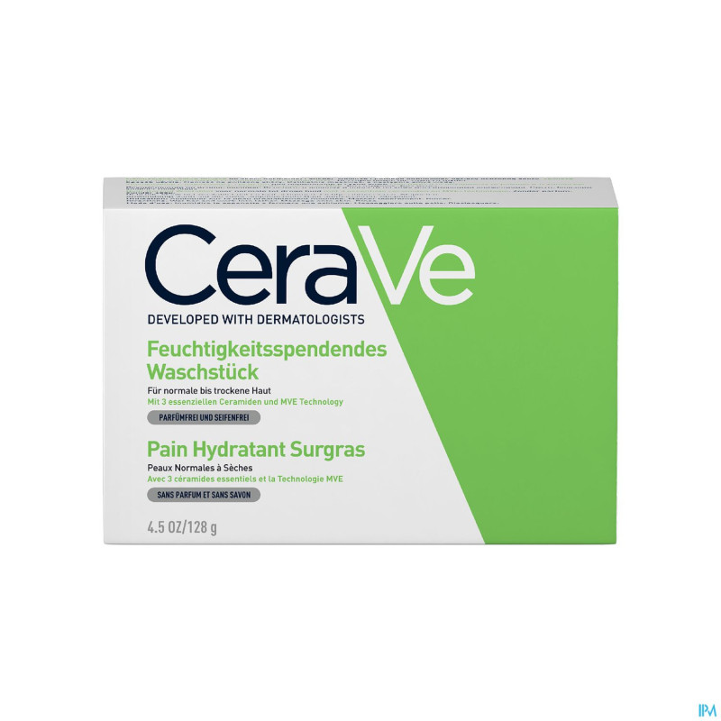 Cerave pain hydratant surgras  128g