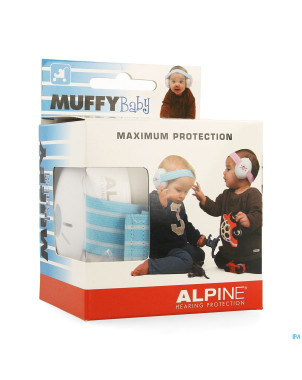 Alpine muffy casque auditif baby    bleu