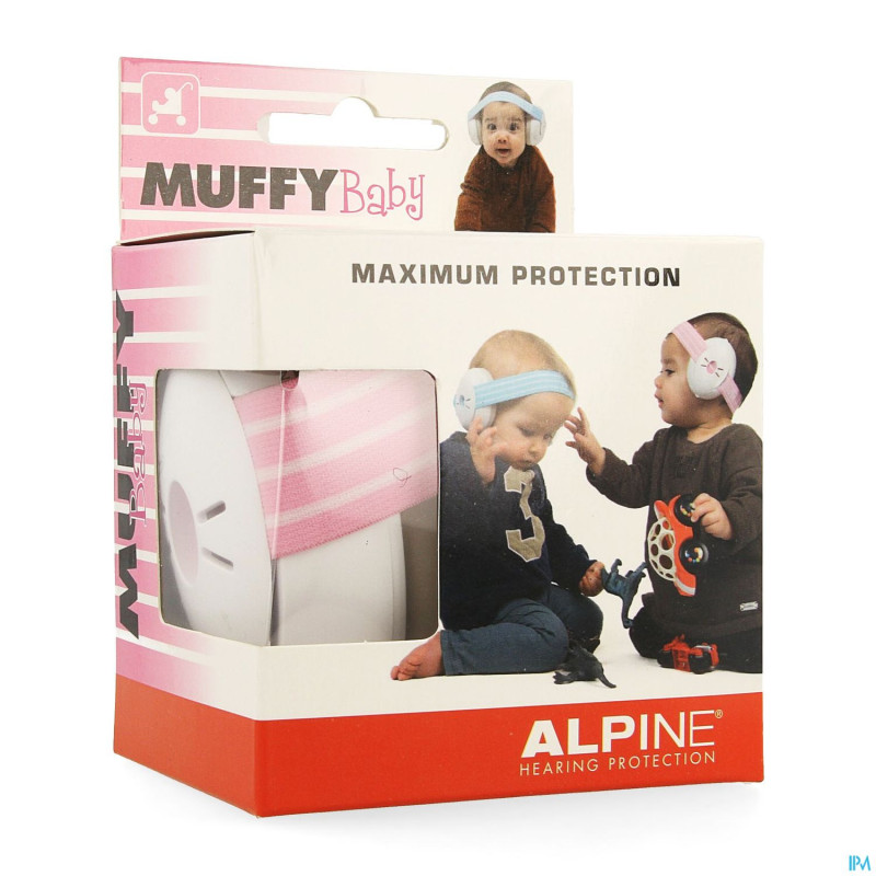 Alpine muffy casque auditif baby    pink