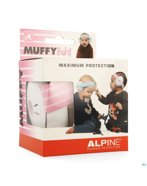 Alpine muffy casque auditif baby    pink