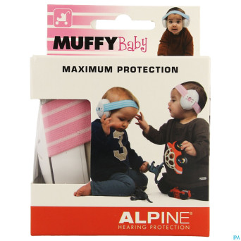 Alpine muffy casque auditif baby    pink