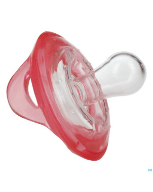 Nuby sucette natural flex cerise 6-36m