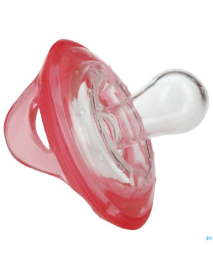 Nuby sucette natural flex cerise 6-36m