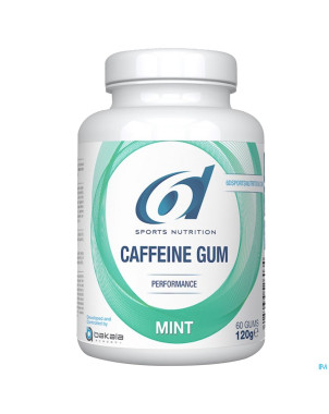 6d sixd caffeine gum mint    60