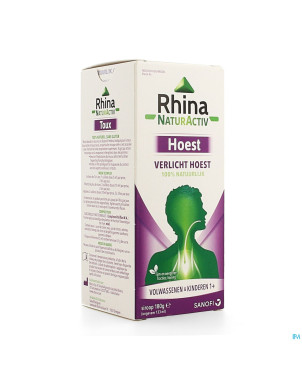 Rhina natur activ toux sirop 180g