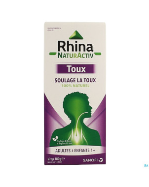 Rhina natur activ toux sirop 180g