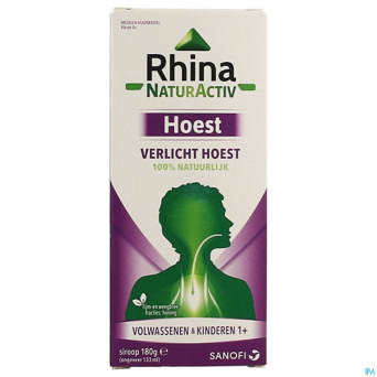Rhina natur activ toux sirop 180g