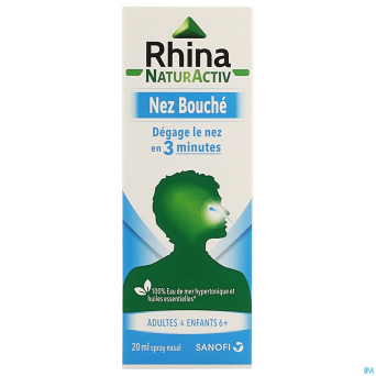 Rhina natur activ nez bouche    spray  20ml