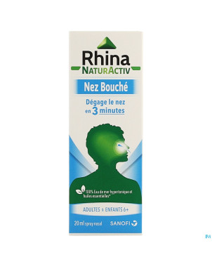 Rhina natur activ nez bouche    spray  20ml