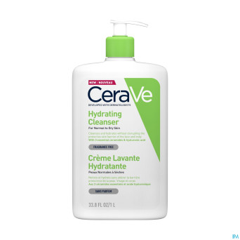 Cerave creme lavante hydratante pompe fl  1l