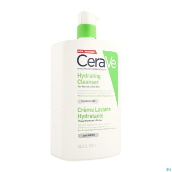 Cerave creme lavante hydratante pompe fl  1l