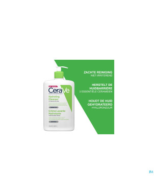Cerave creme lavante hydratante pompe fl  1l