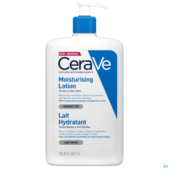 Cerave lait hydratant pompe fl 1l