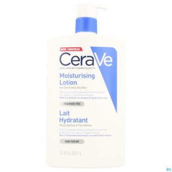 Cerave lait hydratant pompe fl 1l
