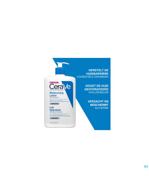 Cerave lait hydratant pompe fl 1l