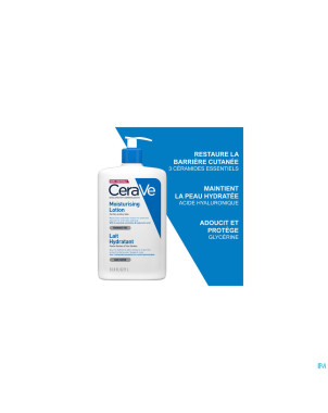 Cerave lait hydratant pompe fl 1l